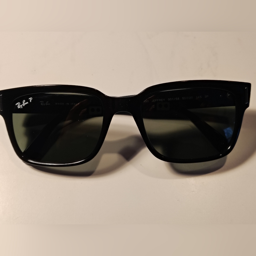 Ray-Ban Black Sunglasses with Dark Lenses